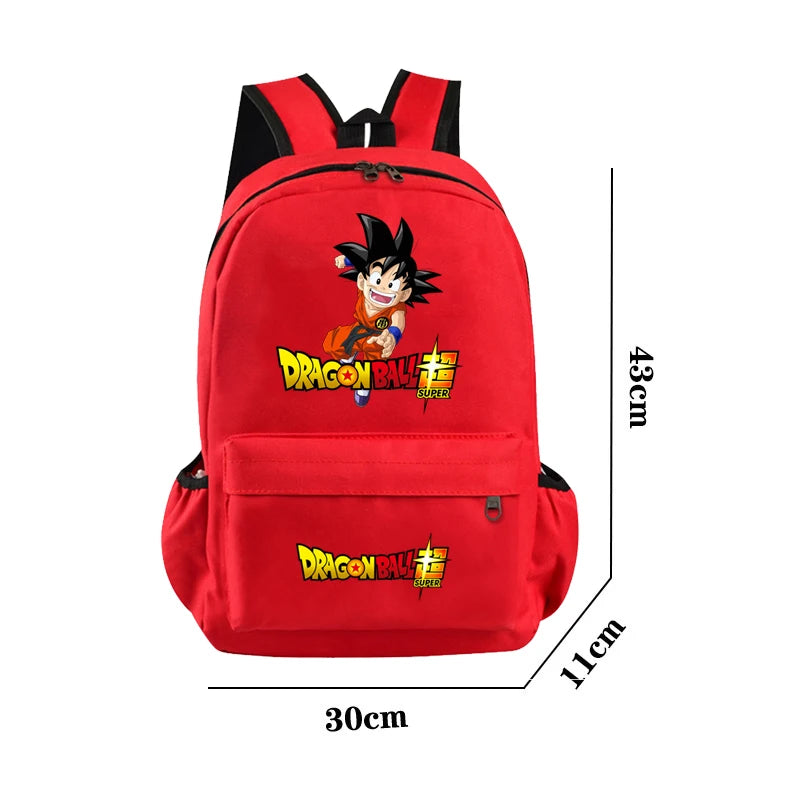 Anime Dragon Ball Super Backpack Boy Girl Hildren Schoolbag Student Kawaii Back To School Backpack Goku Bulma Lightweight Bags La Capsule