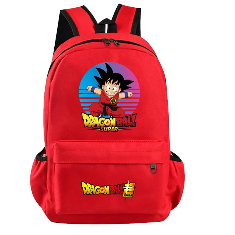 Anime Dragon Ball Super Backpack Boy Girl Hildren Schoolbag Student Kawaii Back To School Backpack Goku Bulma Lightweight Bags La Capsule