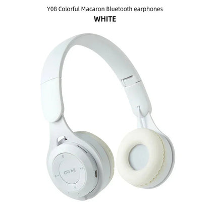 Headphones Kids Wireless Bluetooth Earphones Stereo Foldable Helmets Gaming Headsets Over-ear Headphones for Android ios Music La Capsule