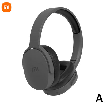 Xiaomi Wireless Bluetooth Headphones Over Ear HiFi Stereo Foldable Lightweight Headset Supports TF Cards 3.5mm Type-C Interface La Capsule