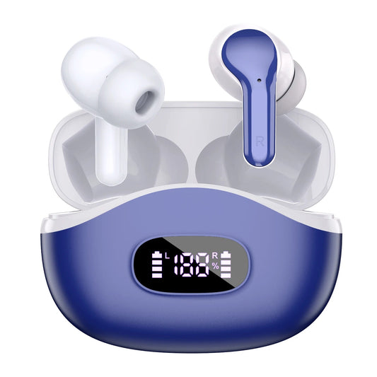 2025 BLAST! i63 Bluetooth 5.4 Earphones Sports Headset Wireless In-Ear LED Digital Display Wireless Headphones with Mic La Capsule