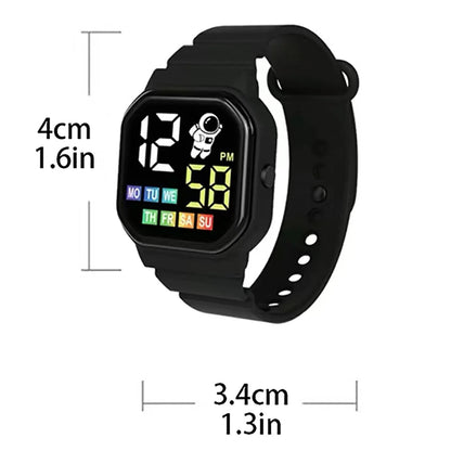 Children's Smart Watch Display Week LED Digital Wrist Watches For Boy Girl Waterproof Sport Watch Montre Enfant Dropshipping La Capsule