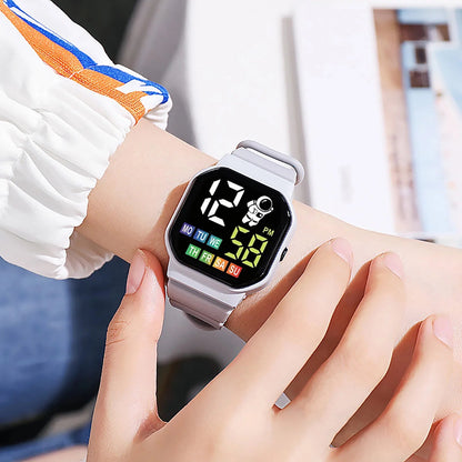 Children's Smart Watch Display Week LED Digital Wrist Watches For Boy Girl Waterproof Sport Watch Montre Enfant Dropshipping La Capsule