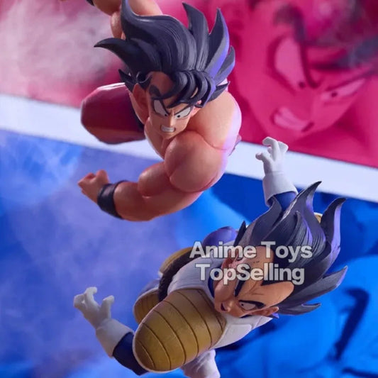 Figurine Dragon Ball Z 23cm Figure Goku Vs Vegeta Figure Goku Figure PVC Vegeta Collectible Model Toys Gifts La Capsule