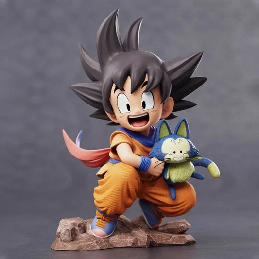 Figurine Dragon Ball Z 10cm Figure Goku Figure Goku Embrace Pura PVC Anime Collectible Model Toys Gifts La Capsule