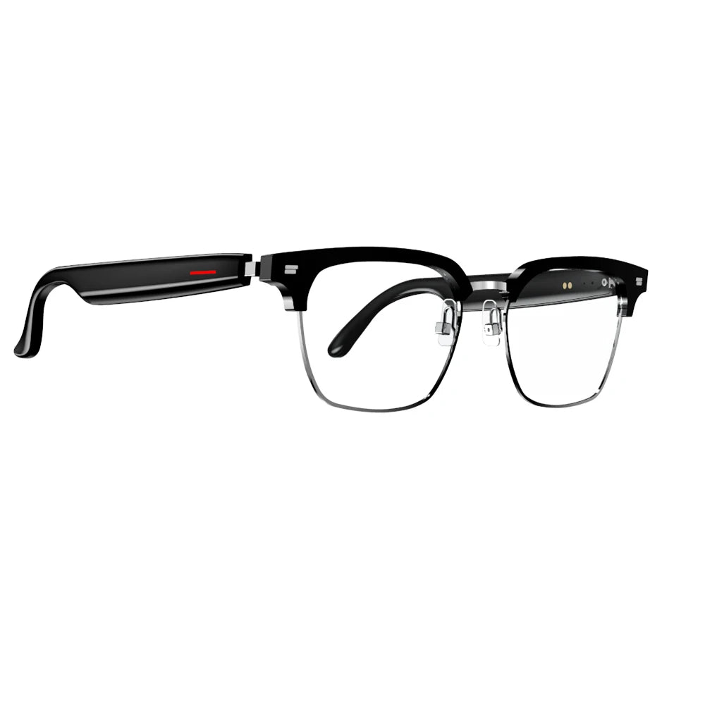 Lunettes de sport E13 Mise à jour AI Translator Headset Built-in Mic Black tech Touch Control Homme Femm Anti Blue Light Sunglasses La Capsule