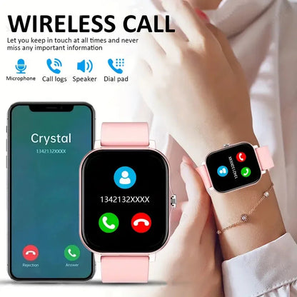 Montre connectée et intelligente KESHUYOU Y13 2025 Bluetooth La Capsule
