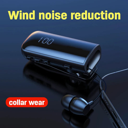 Bluetooth Earphones connects two phone Wireless HiFi Headset Waterproof Noise Reduction Sports Earbuds With Mic For Smartphone La Capsule