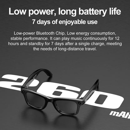 Lunettes intelligente Xiaomi AI HD Photo Vidéo Traduction simultanée 260mAh Grande Batterie Longue vie IP65 Lunettes Bluetooth Imprétées La Capsule
