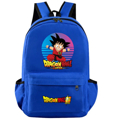 Anime Dragon Ball Super Backpack Boy Girl Hildren Schoolbag Student Kawaii Back To School Backpack Goku Bulma Lightweight Bags La Capsule