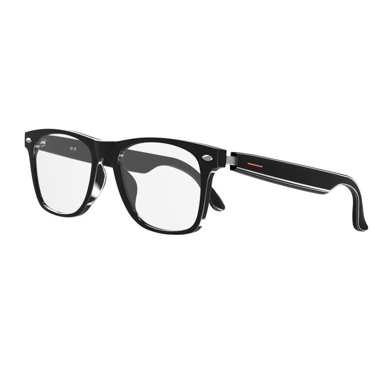 Lunettes de sport E13 Mise à jour AI Translator Headset Built-in Mic Black tech Touch Control Homme Femm Anti Blue Light Sunglasses La Capsule