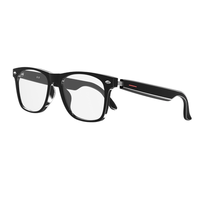 Lunettes de sport E13 Mise à jour AI Translator Headset Built-in Mic Black tech Touch Control Homme Femm Anti Blue Light Sunglasses La Capsule
