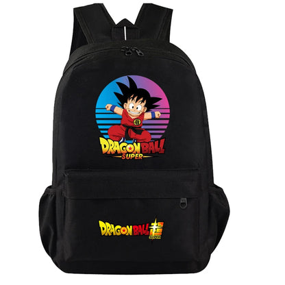 Anime Dragon Ball Super Backpack Boy Girl Hildren Schoolbag Student Kawaii Back To School Backpack Goku Bulma Lightweight Bags La Capsule