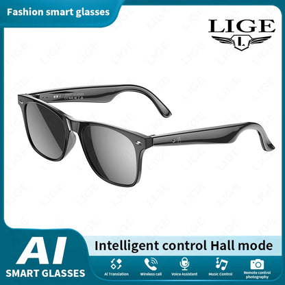 Lunettes intelligentes d'IA de haute technologie peuvent être équipées de diverses lentilles telles que des lunettes de soleil, de la lumière bleue, de la myopie, des lunettes pour hommes pour femmes La Capsule