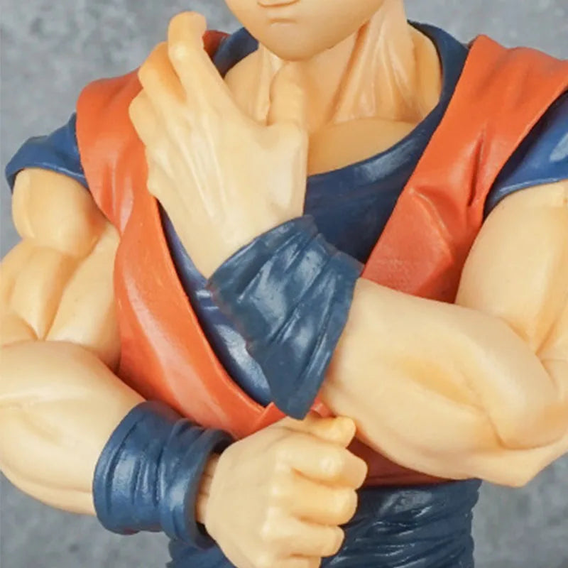 Figurine Dragon Ball Z 27cm Goku Figure Goku with Scouter Figurine PVC Statue Action Figures Collection Model Toys Gifts La Capsule
