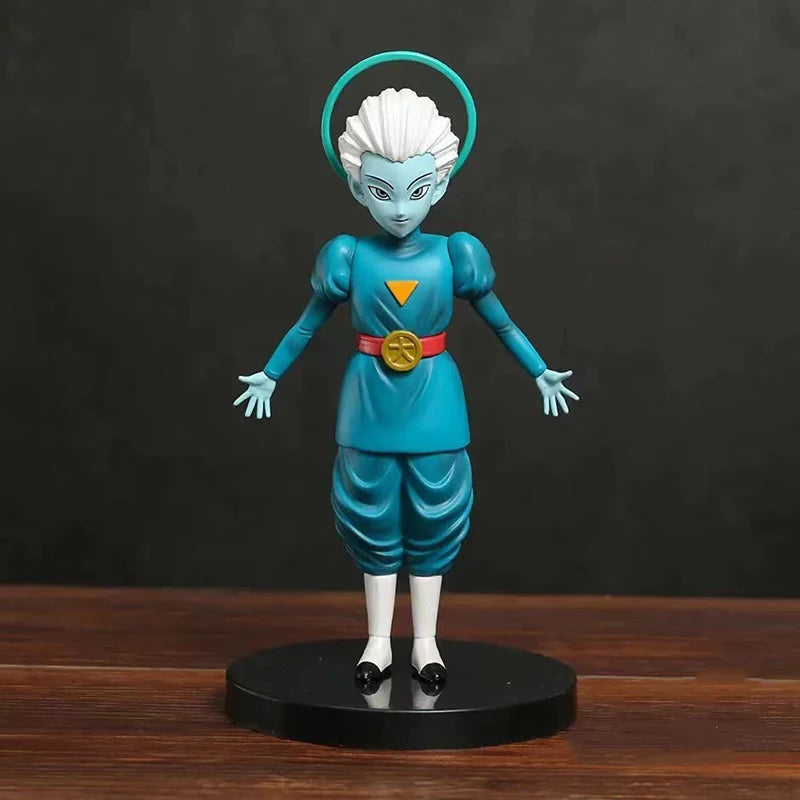 20cm Anime Dragon Ball Super Figurine Daishinkan Figures Statue DBZ Grand Priest Action Figure PVC Collectible Dolls Decor Toys La Capsule