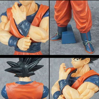 Figurine Dragon Ball Z 27cm Goku Figure Goku with Scouter Figurine PVC Statue Action Figures Collection Model Toys Gifts La Capsule