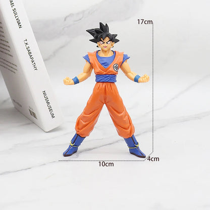 Figurine Son Goku Super Saiyan Figure 18cm Anime Dragon Ball Goku DBZ Action Figure Toys Model Gifts Collectible Figurines for Kids La Capsule